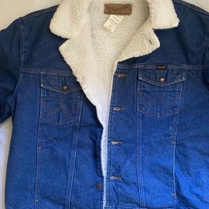 WRANGLER DENIM SHERPA LINED